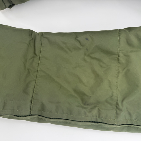 Vintage Edco Insulated Winter Bib Overalls Nylon Military Green Men 30 x 32 - Picture 11 of 15